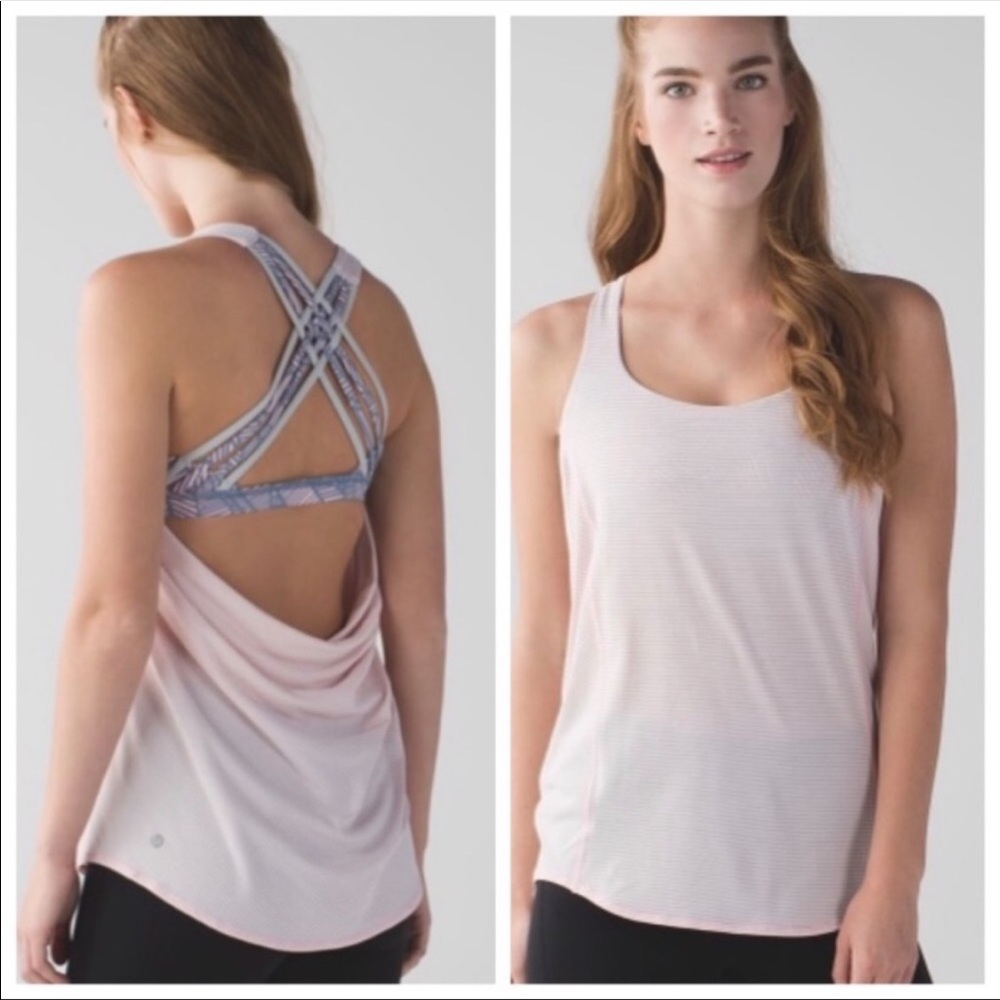 Lululemon open back yoga tank